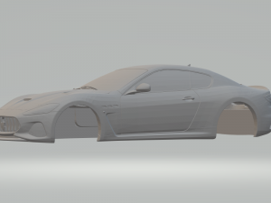 maserat granturismo 18 Model Cetak 3D