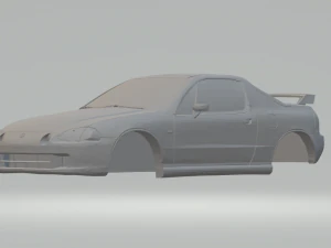honda crx del sol 3D Print Model