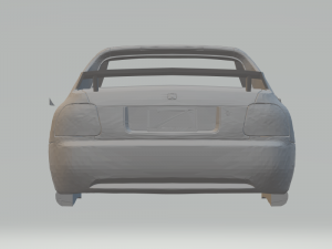 honda crx del sol 3D-Druckmodell