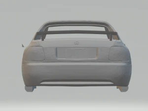 honda crx del sol 3D Print Model