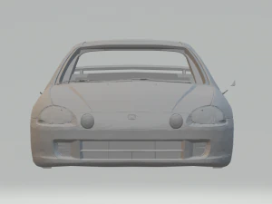 honda crx del sol 3D Print Model