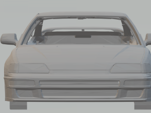 honda civic crx 1991 Modello di stampa 3D