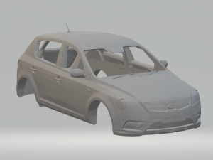 kia ceed 2011 3D Print Model