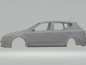kia ceed 2011 3D Print Model