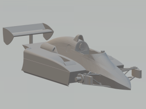 f1 brabham bt49 3Dプリントモデル