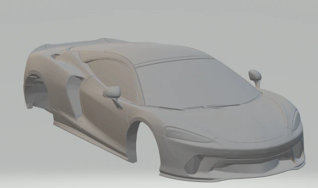 mclaren gt 2020 3D Print Model .c4d .max .obj .3ds .fbx .stl .blend 
