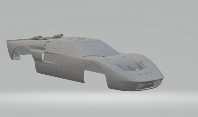 gt40 mk1 1966 3D Print Model .c4d .max .obj .3ds .fbx .stl .blend 