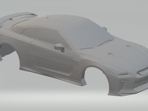 nissan gtr 2017 Modelo de Impressão 3D