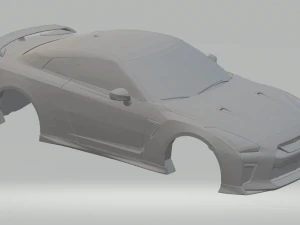 nissan gtr 2017 3D Print Model