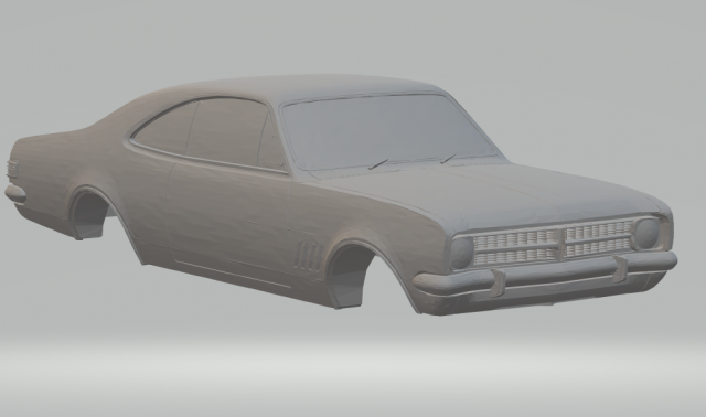holden monaro 1968 3D Принт Модель .c4d .max .obj .3ds .fbx .stl .blend 