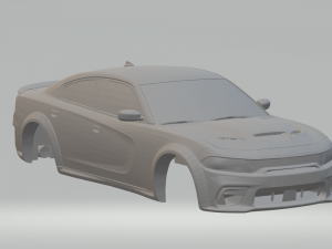 dodge chargerhellcat 2020 3D Print Model
