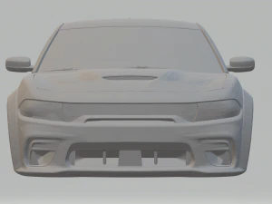 dodge chargerhellcat 2020 3D Print Model