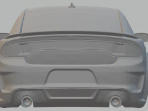 dodge chargerhellcat 2020 3D Print Model