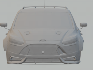 focus st 2014 hoonigan 3D 打印模型