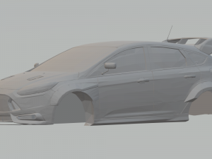 focus st 2014 hoonigan 3D 打印模型