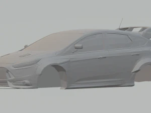 focus st 2014 hoonigan 3D Print Model
