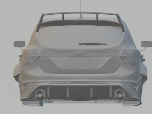 focus st 2014 hoonigan 3D Print Model