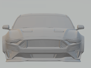 mustang drift car Model do druku 3D
