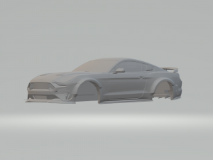 mustang drift car Model do druku 3D