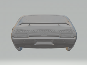 falcon fastback 3Dプリントモデル