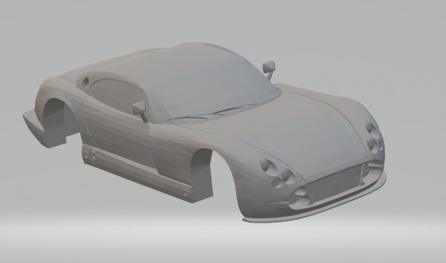 tvr cerbera speed 12 3D Print Model .c4d .max .obj .3ds .fbx .stl .blend 