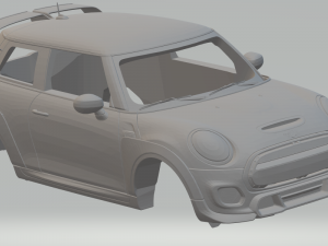minicooper jcwgp 2020 3D-printmodel