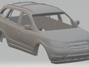 hyundai santa fe 3D Print Model