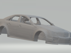 cadillac cts 3D-Druckmodell