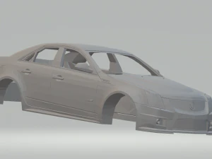 cadillac cts 3D Print Model