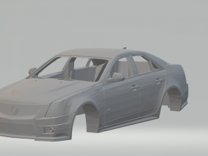 cadillac cts 3D 打印模型