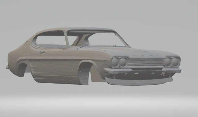 capri mk1 1600 gt 1974 3D Print Model .c4d .max .obj .3ds .fbx .stl .blend 