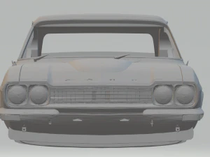 capri mk1 1600 gt 1974 3D Print Model