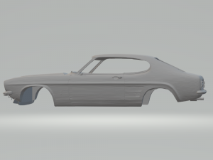 capri mk1 1600 gt 1974 Modelo de Impressão 3D