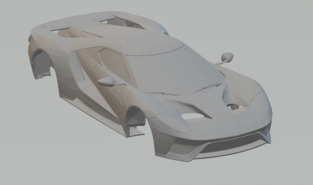 gt 2017 3D Print Model .c4d .max .obj .3ds .fbx .stl .blend
