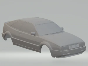 vw corrado 3D Baskı Modeli