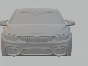 m4 coupe 3D प्रिंट मॉडल