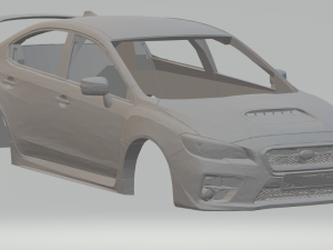 2015 subaru wrx 3D Принт Модель