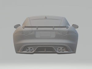 jaguar ftype svr coupe 2019 3D 打印模型