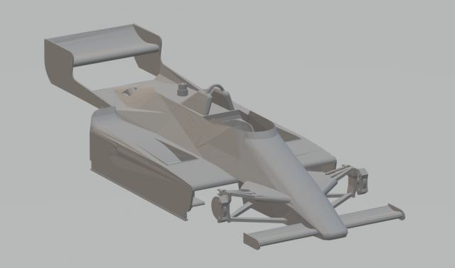chaparral 2k winner indy 500 1980 3D Print Model .c4d .max .obj .3ds .fbx .stl .blend 