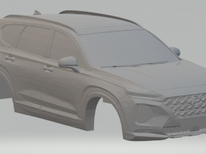 hyundai santa fe 2020 3D-Druckmodell