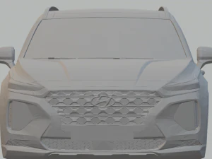 hyundai santa fe 2020 3D Print Model