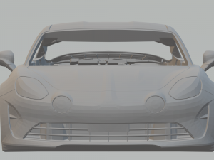renault alpine a110 2019 3Dプリントモデル