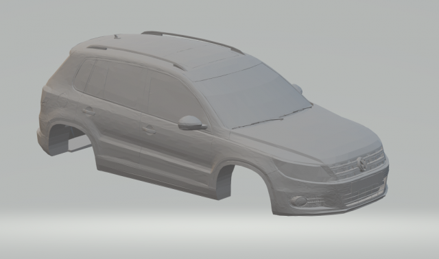 volkswagen tiguan 2010 tsi Modello di stampa 3D .c4d .max .obj .3ds .fbx .stl .blend 