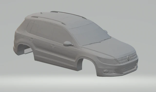 volkswagen tiguan 2010 tsi 3D Print Model .c4d .max .obj .3ds .fbx .stl .blend 