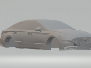 hyundai sonata 2020 3D Print Model