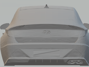hyundai sonata 2020 3D Baskı Modeli