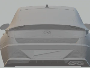 hyundai sonata 2020 3D Print Model