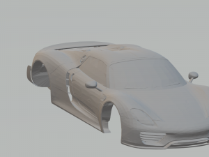 porsche 918 spyder 3D 打印模型