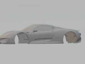 porsche 918 spyder 3D Print Model