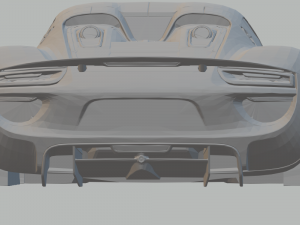 porsche 918 spyder Modèles 3D en vedette